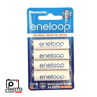 Panasonic Eneloop Rechargeable AA รุ่น BK-3MCCE/4NT 4 ก้อน/แพ็ค (1900mAh) ของแท้100%