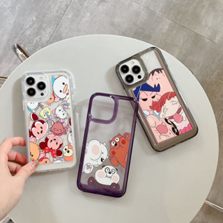 🎁ส่งของขวัญ🎁เคสไอโฟน 11 13 12 Pro Max การ์ตูน เคส for ไอโฟน14 pro max soft case Iphone