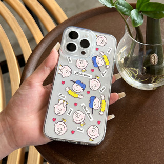 ❤️พร้อมส่งในประเทศไทย❤️เคสโทรศัพท์มือถือ ซิลิโคน ลายการ์ตูนสนูปปี้ สําหรับ iPhone14Pro Max 14Pro 13Pro Max 12 11 XSMax