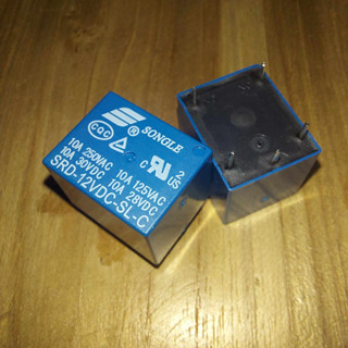 Relay 12V DC รีเลย์ SRD-12VDC-SL-C 10A 250VAC 5ขา