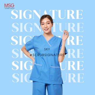 MSGtexmed ชุดสครับหมอ,ชุดสครับแพทย์,ชุดพยาบาล (รุ่น MA621T)