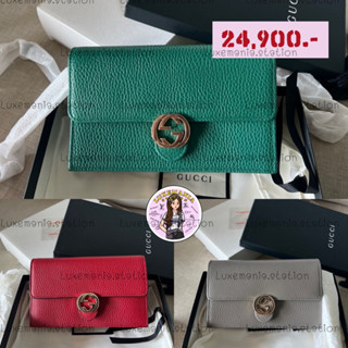 👜: New!! Gucci Interlocking WOC Bag ‼️ก่อนกดสั่งรบกวนทักมาเช็คสต๊อคก่อนนะคะ‼️