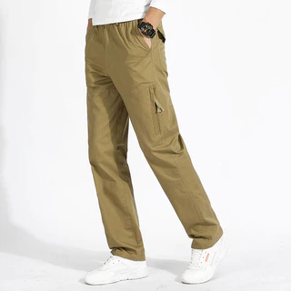 444# กางเกงขายาวยางยืดแบบใหม่ล่าสุด BIG SIZE 28-44นิ้ว 100% cotton