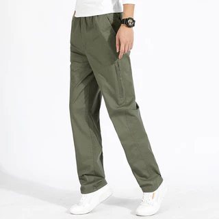 444# กางเกงขายาวยางยืดแบบใหม่ล่าสุด BIG SIZE 28-44นิ้ว 100% cotton