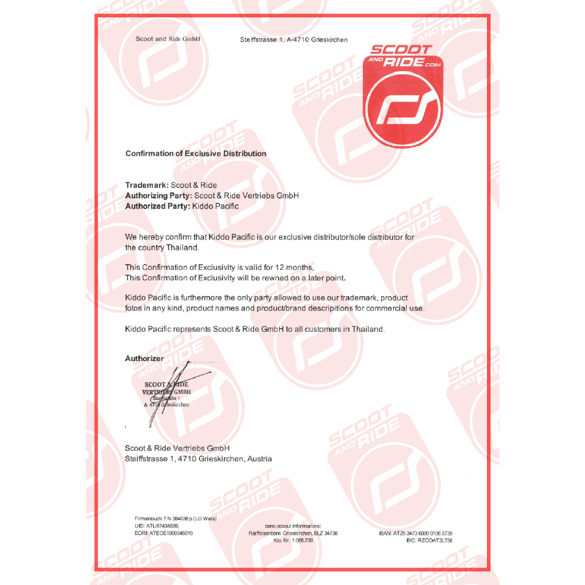 Scoot And Ride Highway Kick 1 สกู๊ตเตอร์ และ รถขาไถ 2In1 (Balance Bike) ประกันศูนย์ไทย 2 ปี - รูปที่ 7