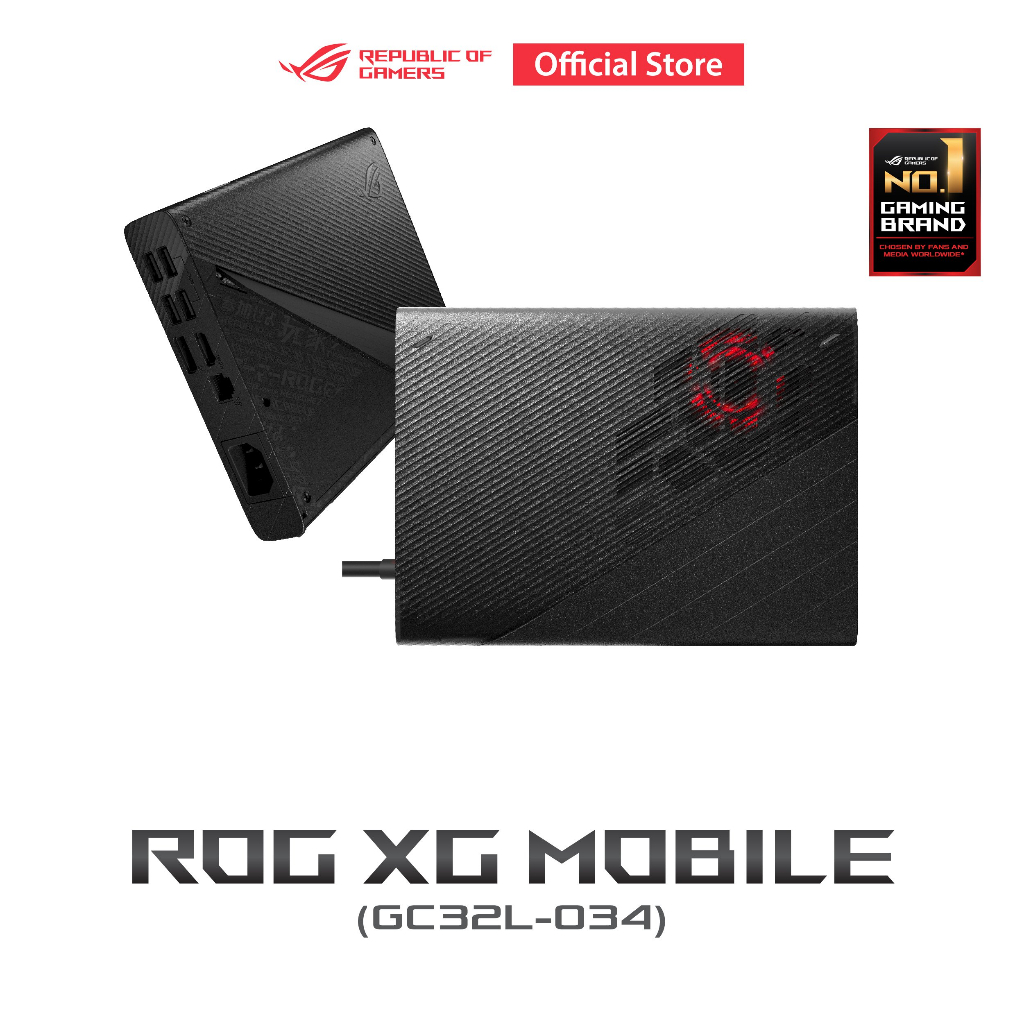 ASUS ROG XG Mobile (GC32L-034), Gaming external graphic docks, AMD Radeon RX 6850M XT, GDDR6 12GB