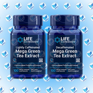 Life Extension Mega Green Tea Extract / 100 Vegetarian Capsules