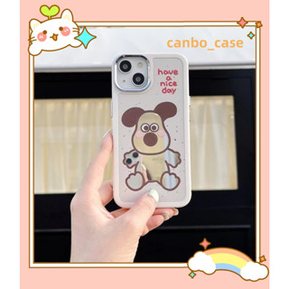 🎁ส่งของขวัญ🎁เคสไอโฟน สำหรับ 11 14 for iPhone Case 13 12 Pro Max แฟชั่น น่ารัก ลูกสุนัข กันกระแทก เคสนิ่ม เคสโทรศัพท์