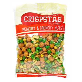 10 Packs Crispstar Mixed Nuts (Green Peas, Nuts, Chick Peas, Broad Beans) ±150g