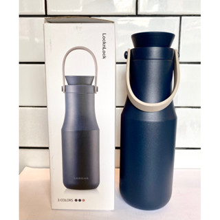 LocknLock กระบอกน้ำ🥤สูญญากาศเก็บความร้อนเย็น รุ่น Metro Double Tumbler ความจุ 470ml รุ่น LHC4202
