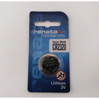 ถ่านRenata CR2320 Lithium 3V ของแท้ 1 ก้อน(ออกใบกำกับภาษีได้)