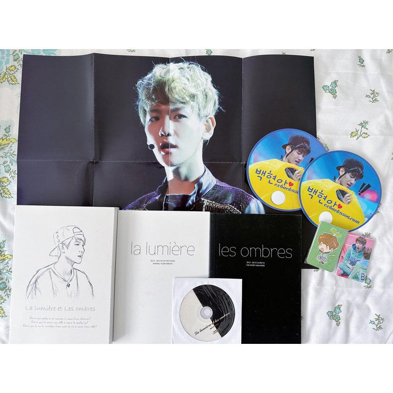 Photobook Baekhyun EXO "La lumiere et Les ombres"