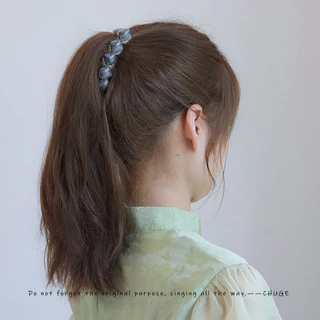 กิ๊บกล้วย Marble Banana กิ๊บกล้วยหินเทียม ตัวหินเทียมจะออกใสมันวาว ขนาดยาว 10.cm. กิ๊บติดผม กิ๊บหนีบผม กิ๊บผม