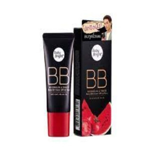 Baby Bright Watermelon &amp; Tomato BB 30g เบบี้ไบร์ท  ครีมแตงโมมะเขือเทศ แบบหลอด