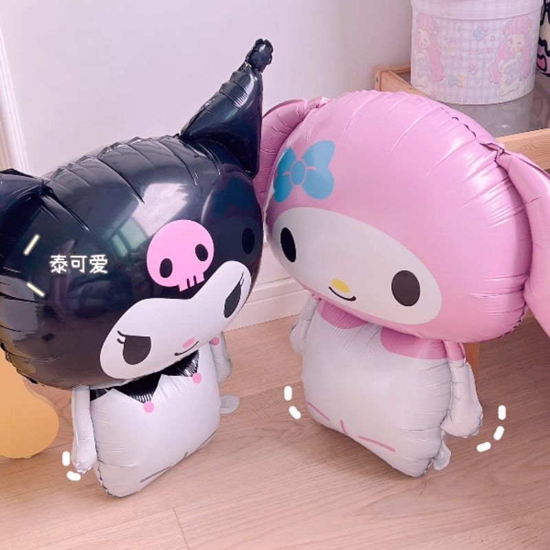 ลูกโป่งฟอยล์ Sanrio ไซซ์ใหญ่ มายเมโลดี้ , ชินนามอนโร , คุโรมิ , ปอมปอมปุริน ราคา ถูกที่สุด ดีลบีเคเค แกลเลอรีภาพที่ 6