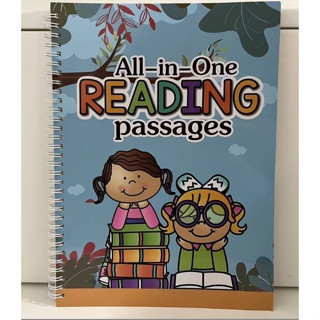 📚All-in-One Reading Passages  แบบฝึกหัดสอน phonics  โฟนิค อ่านง่าย อ่านสนุก เรื่องที่เหมาะกับเด็กวัยเริ่มอ่าน