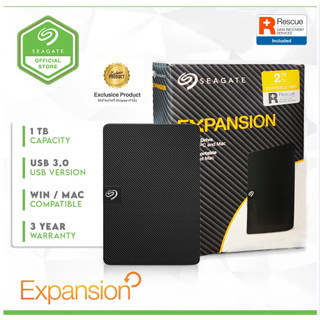 Seagate ฮาร์ดไดรฟ์ภายนอก 1TB 2TB 2.5 นิ้ว HDD USB 3.0 แบบพกพา คุณภาพสูง