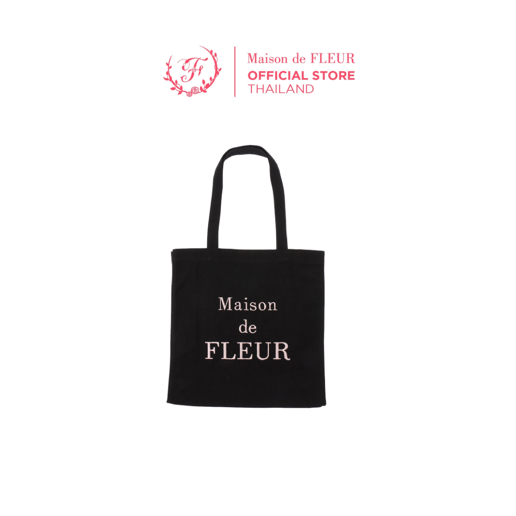 Maison de FLEUR - Brand Logo Embroidery Tote Bag