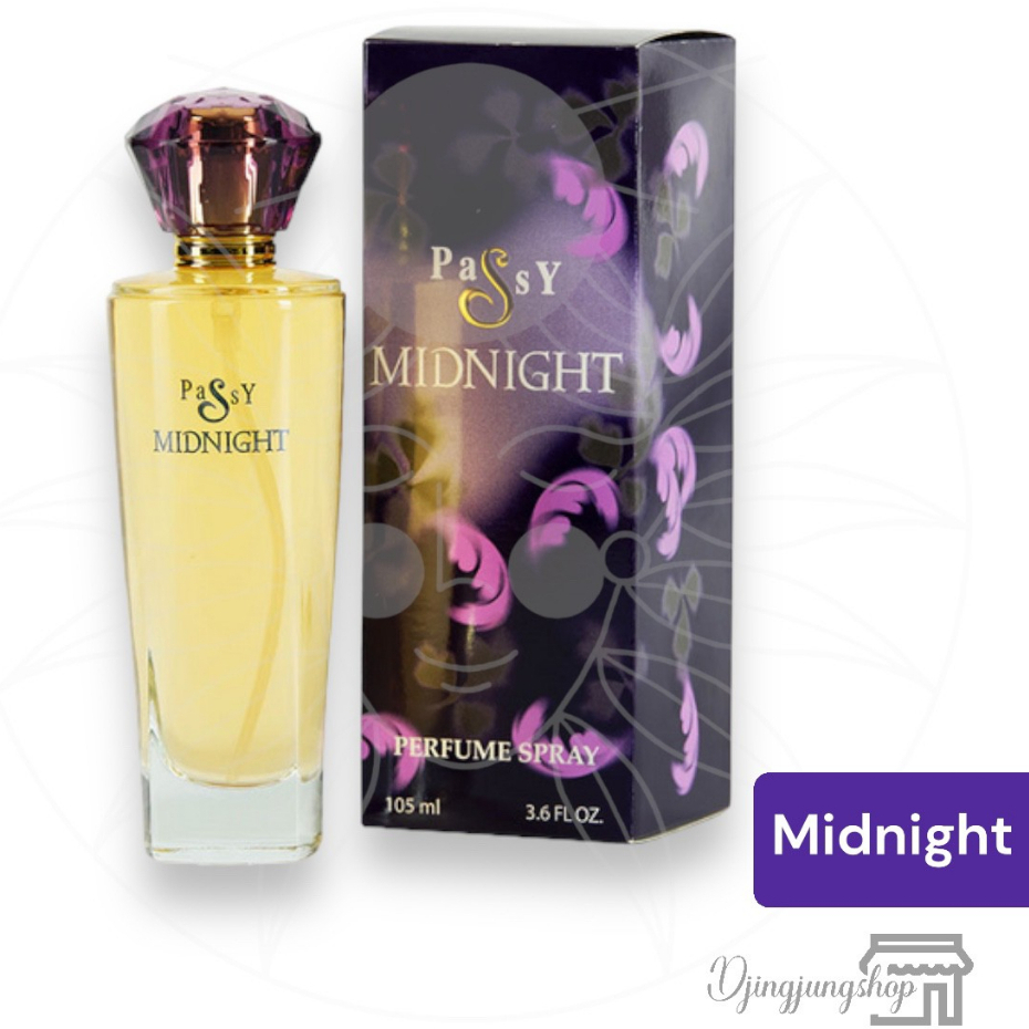 น้ำหอม ขวดใหญ่ 105มล. Bonsoir กลิน Passy midnight Perfume spray  แนวเซ็กซี่ หอมหวาน