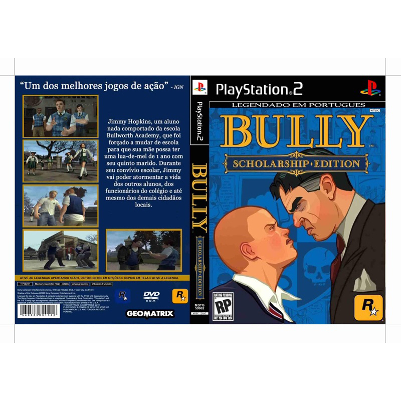 แผ่นเกมส์Ps2 - Bully