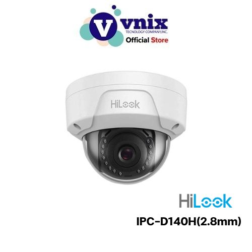 IPC-D140H(2.8mm) กล้องวงจรปิด Hilook 4.0 MP IR Network Dome Camera By Vnix Group