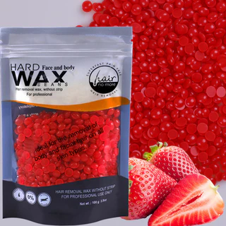 เม็ดแว๊กซ์ กำจัดขน Wax มีหลายกลิ่น หลายสีให้เลือก พร้อมฟรีไม้ปาด ขนาด 100 กรัม