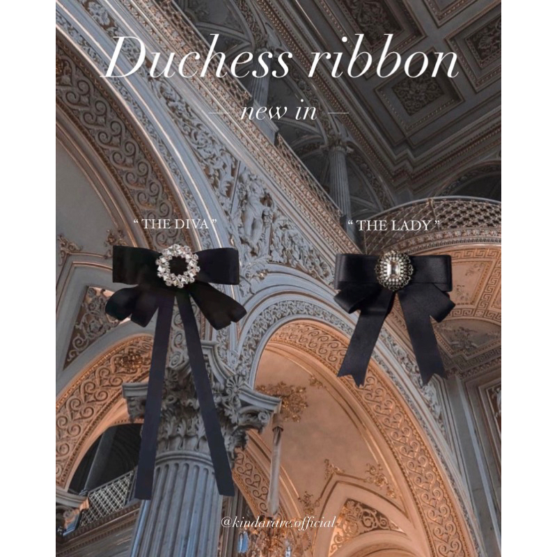 KINDARARE — Duchess Ribbon (พร้อมส่งมี 6 แบบ) - รูปที่ 3