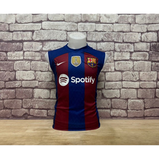 เสื้อกล้ามผู้ชายทีมบาร์เซโลนาใหม่2023/2024