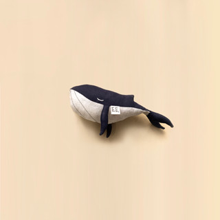 Tiny whale (XS size) : navy