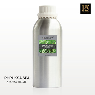 น้ำมันหอมระเหยอโรม่าออยล์ ชนิดเติม ขนาด 1000 มล.(Aroma Oil Refill) แบรนด์ PHRUKSA SPA  สำหรับใช้กับเตาอโรม่า มี 38 กลิ่น