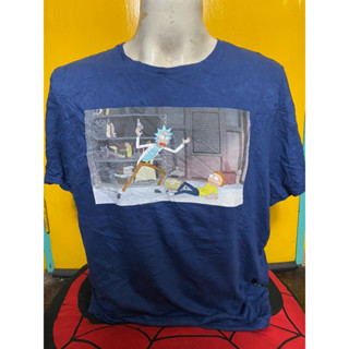 เสื้อการ์ตูน Rick and morty ไซร์ XL