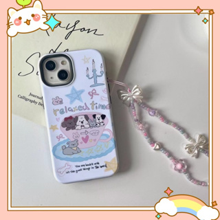 ❤️ส่งของขวัญ❤️ เคสไอโฟน 11 12 13 14 Pro Max ความคิดสร้างสรรค์ เรียบง่าย การ์ตูน ความนิยม น่ารัก Case for iPhoneป้องกันกา