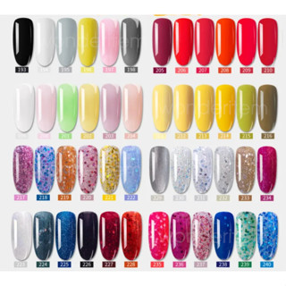 สีเจล Mottled gel nail polish สีเจลอบ สีทาเล็บเจล สีทาเล็บ 10ml ขวดใหญ่ พร้อมส่ง ส่งไว สีสวย