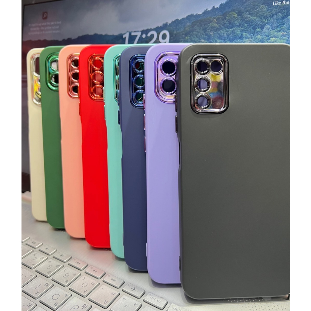เคส กำมะหยี่โครเมียมสี สำหรับรุ่น Samsung A23 A03 A20 A30 J4plus J7 A50 A50s A30s สินค้าส่งจากประเทศไทย