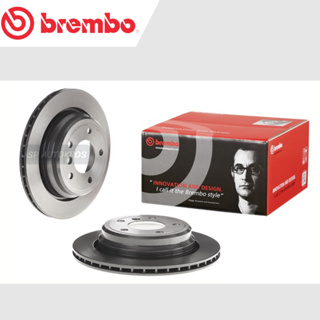 BREMBO จานเบรคหลัง BMW 5 E39 (520i 523i 530i) (HC) 1995-2003 / 09 6841 11 / ราคา 1ใบ