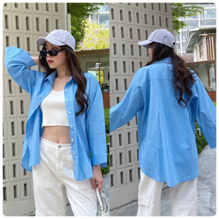 Goddessshop #4408 Oversized shirt ( cotton )