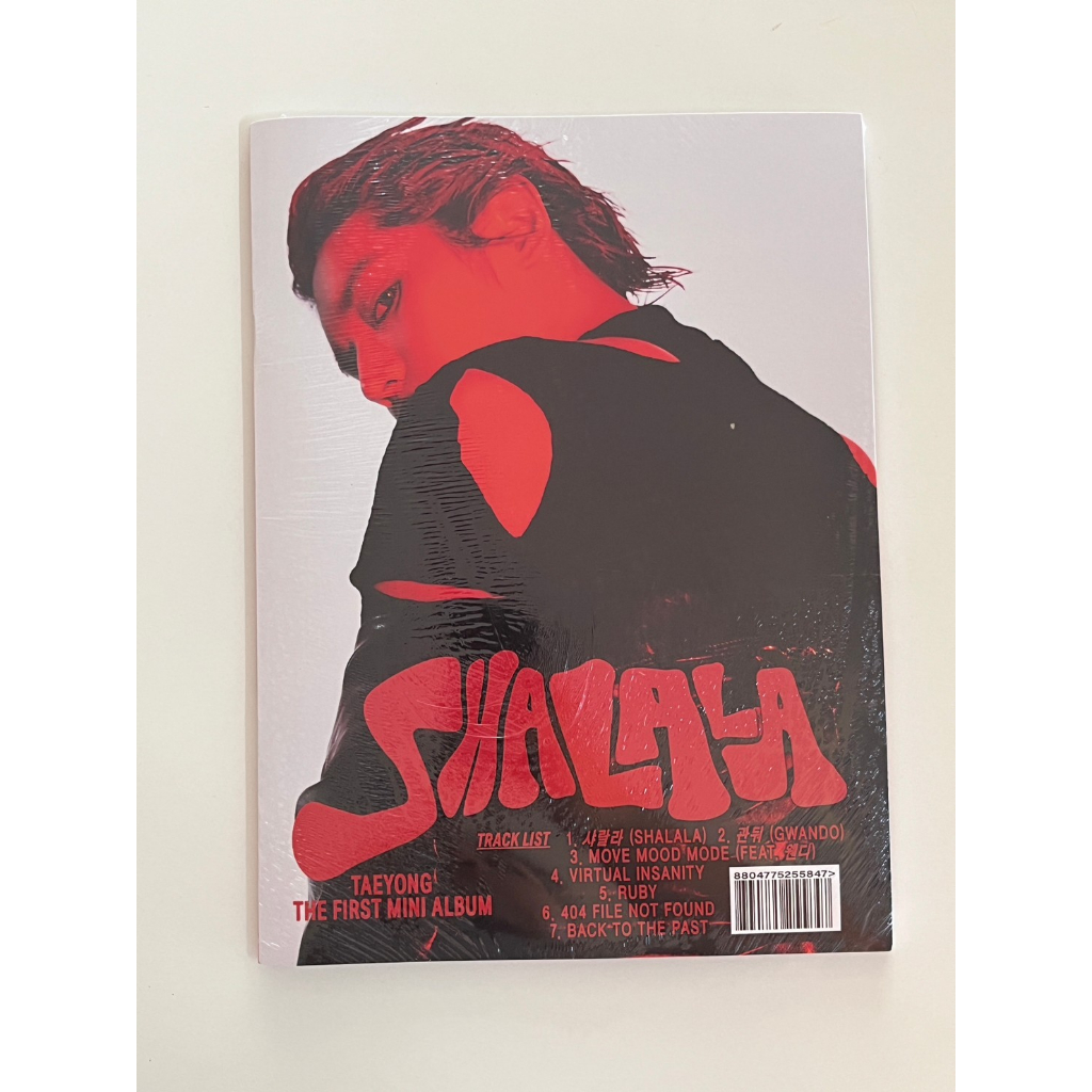 อัลบั้ม ได้การ์ดแถมจากเว็บ พร้อมส่ง แทยง ปกแดง SHALALA - TAEYONG the first mini album Thorn ver.
