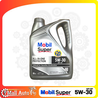 Mobil Super โมบิล ซุปเปอร์ น้ำมันเครื่องเบนซิน 5W-30 ขนาด 4 ลิตร