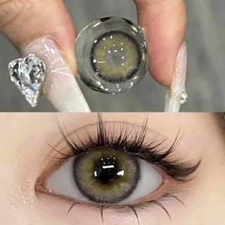 ⭐️Grey Contact Lens 🔥Egypt Daily Natural Style 2PCS Hot Selling Korean Fashion Contact Lens Degree 0.00 yearly use