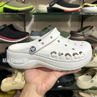 รองเท้าCrocs Classic Baya Clog Platform ผู้หญิง ส้นสูง สวยสวย มีไซส์ W5-W9