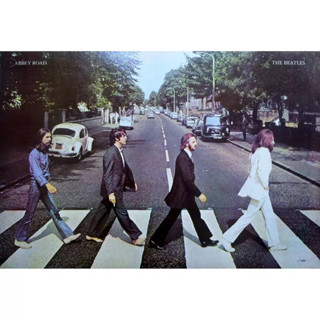 โปสเตอร์ The Beatles เดอะ บีเทิลส์ วง ดนตรี ร็อกแอนด์โรล รูป ภาพ ติดผนัง สวยๆ poster 34.5x23.5นิ้ว(88 60 ซม.โดยประมาณ)