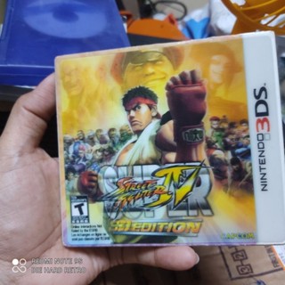 แผ่นแท้ Super Street Fighter 4 3D 3DS USA ปกลิมิเต็ด 3 มิติ สภาพดี สินค้าดีไม่มีย้อมแมว