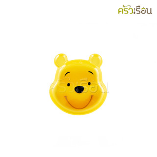 Flowerware S6249-4 จานรองแก้ว หน้า หมีพูห์ Pooh ขนาด 4 นิ้ว