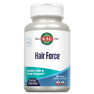 วิตามินบำรุงผม KAL, Hair Force, 60 VegCaps