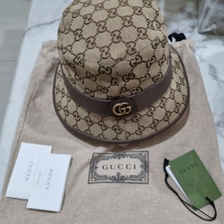 gucci หมวกสวยมาก ไซดS แท้100%ชอป2หมื่นบวกน้า มาสอยราคาสบาย