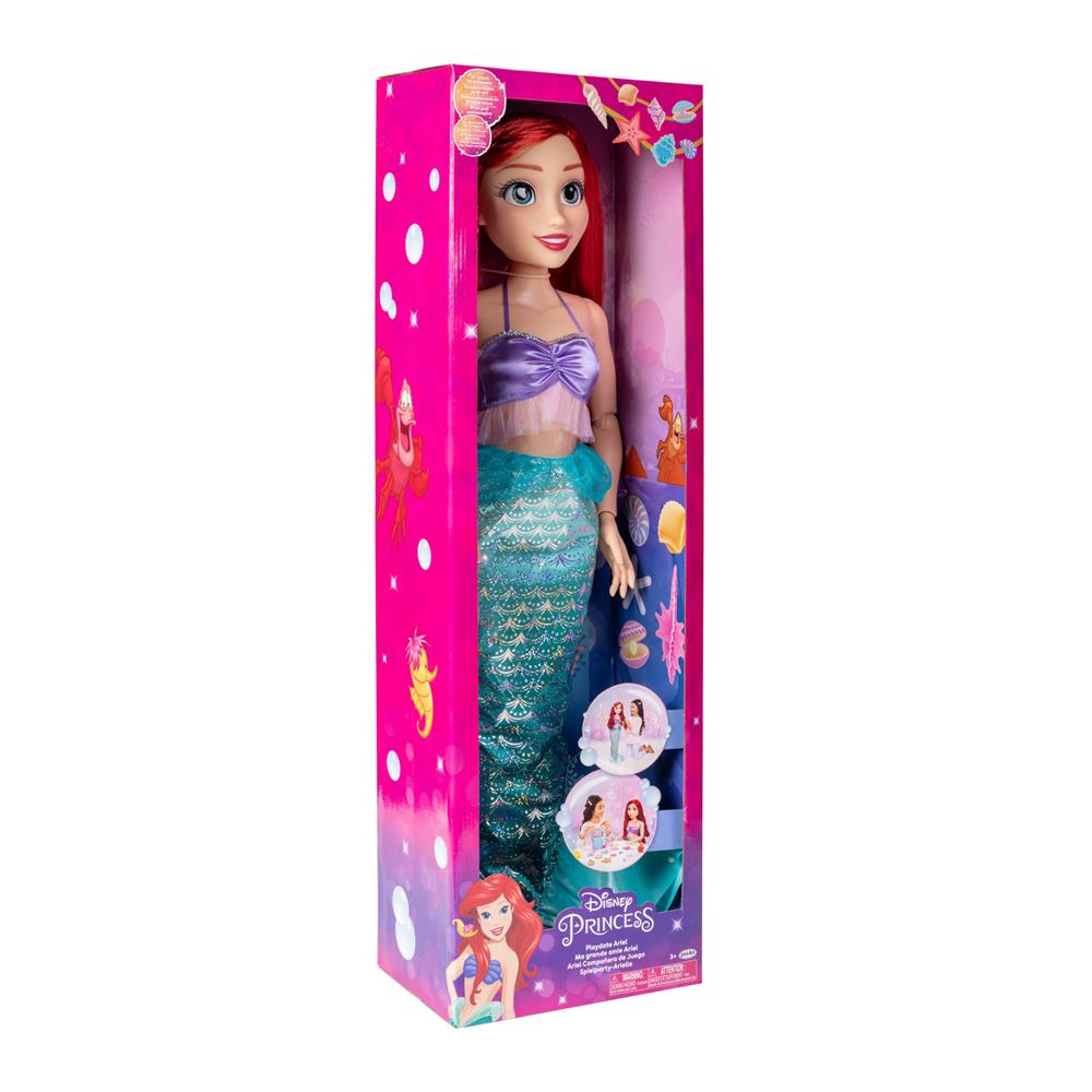 Disney Princess دمية آرييل Playdate ‏32 بوصة — صورة 3