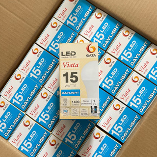 [ยกลัง20หลอด] หลอดไฟบับ Led light bulb E27 15W แสงขาว Day Light