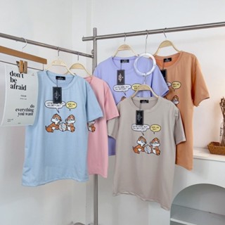 เสื้อยืด Chip N Dale Friends 🐿 #ฟรีไซส์