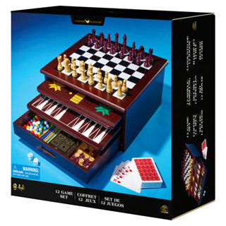 Cardinal 12 Game Set Wood Cabiset ชุดเกม คลาสสิค