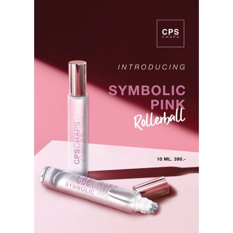 symbolic pink roller ball